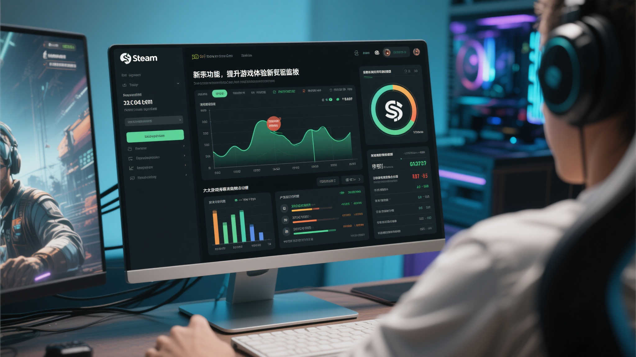 Steam推出全新性能监控工具:轻松掌握游戏掉帧真相! Steam推出全新性能监控工具:轻松掌握游戏掉帧真相!
